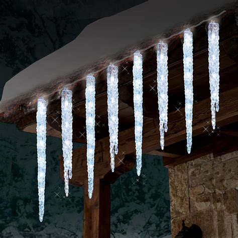 led christmas lights outdoor icicle|christmas icicle lights clearance.